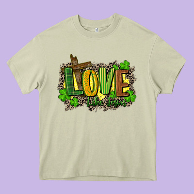 Love Like Jesus St. Patricks Heavy Core Tee Designed By Fadigitalartstudio