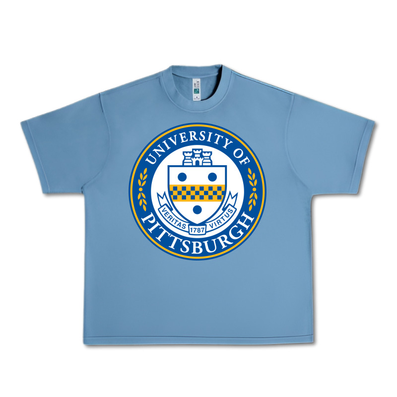 University Of Pittsburgh Urban Heavy Tee by linhVisuals | Teevron