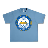 Pebble Blue university of pittsburgh Urban Heavy Tee - linhVisuals