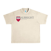 Sandshell albright college vectorized Urban Heavy Tee - linhVisuals