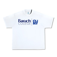 Baruch College Vectorized Urban Heavy Tee | Teevron