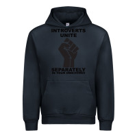 Navy introverts unite seperately in your own homes Urban Hoodie - Bettercallsaul