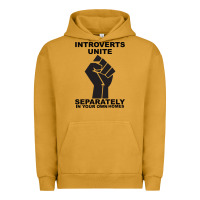 Pigment Peanut Butter introverts unite seperately in your own homes Urban Hoodie - Bettercallsaul