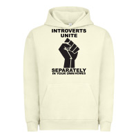 Pigment Pistachio introverts unite seperately in your own homes Urban Hoodie - Bettercallsaul