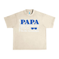 Sandshell they call me papa because i'm too cool to be grandpa Urban Heavy Tee - linhVisuals