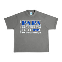 Tornado they call me papa because i'm too cool to be grandpa Urban Heavy Tee - linhVisuals