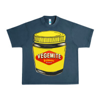 Midnight Navy vegemite Urban Heavy Tee - linhVisuals