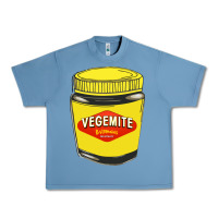 Pebble Blue vegemite Urban Heavy Tee - linhVisuals