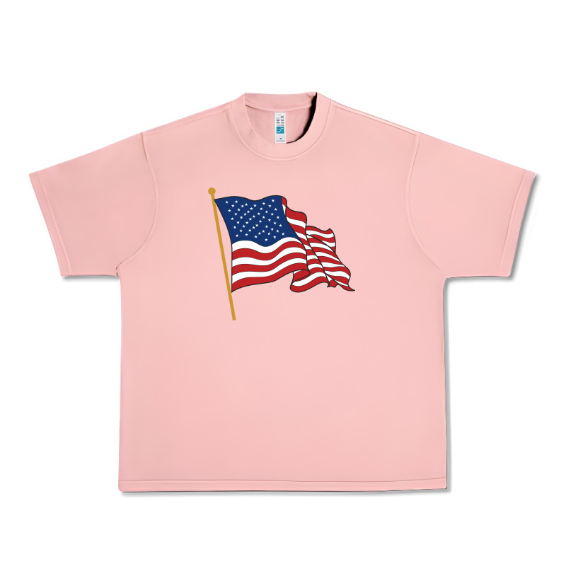 American Flag Urban Heavy Tee by linhVisuals | Teevron