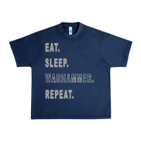 Navy warhammer Urban Heavy Tee - linhVisuals