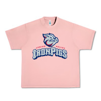 Salmon lehigh valley ironpigs Urban Heavy Tee - linhVisuals