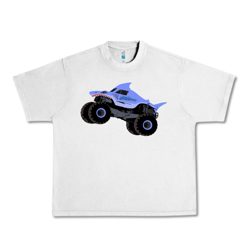 Monster Truck Megalodon Urban Heavy Tee by linhVisuals | Teevron