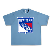 Pebble Blue Ny rangers Urban Heavy Tee - linhVisuals