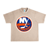 French Oak Ny islanders Urban Heavy Tee - linhVisuals