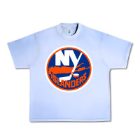 Grape Ice Ny islanders Urban Heavy Tee - linhVisuals