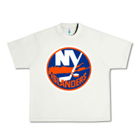 Pistachio Ny islanders Urban Heavy Tee - linhVisuals
