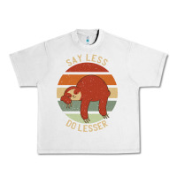 Lunar Rock say less do lesser funny sloth Urban Heavy Tee - linhVisuals