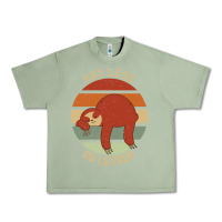 Oil Green say less do lesser funny sloth Urban Heavy Tee - linhVisuals
