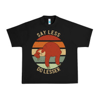 Black say less do lesser funny sloth Urban Heavy Tee - linhVisuals