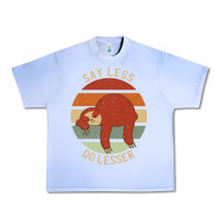 Grape Ice say less do lesser funny sloth Urban Heavy Tee - linhVisuals
