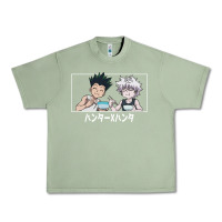 Oil Green gon killua Urban Heavy Tee - linhVisuals