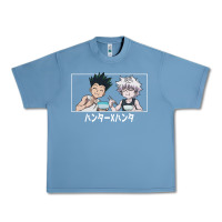 Pebble Blue gon killua Urban Heavy Tee - linhVisuals