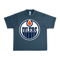 Midnight Navy oilers Urban Heavy Tee - linhVisuals