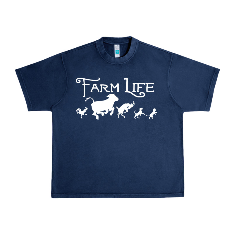 Farm Life Animal Urban Heavy Tee by linhVisuals | Teevron
