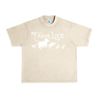 Sandshell FARM LIFE ANIMAL Urban Heavy Tee - linhVisuals