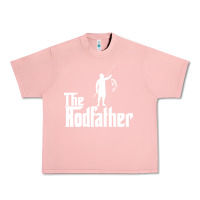 Salmon Fishing The Rodfather Urban Heavy Tee - linhVisuals