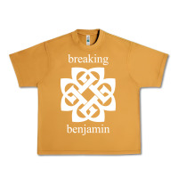 Peanut Butter BREAKING BENJAMIN - BLACK AND WHITE Urban Heavy Tee - linhVisuals