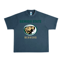Midnight Navy bemidji state beavers, gear Urban Heavy Tee - linhVisuals