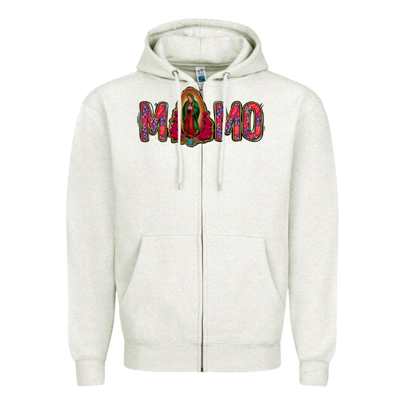 Lady Of Guadalupe Momo Zipper Hoodie by Jasminsmagicworld | Teevron