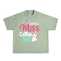 Oil Green little miss cottontail easter Urban Heavy Tee - linhVisuals