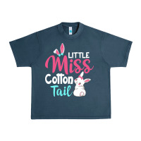 Midnight Navy little miss cottontail easter Urban Heavy Tee - linhVisuals