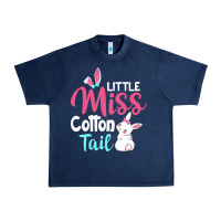 Navy little miss cottontail easter Urban Heavy Tee - linhVisuals