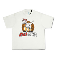 Pistachio mamasaurus Urban Heavy Tee - linhVisuals