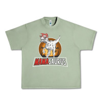 Oil Green mamasaurus Urban Heavy Tee - linhVisuals