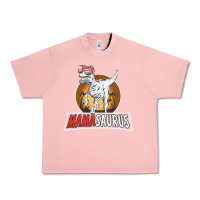 Salmon mamasaurus Urban Heavy Tee - linhVisuals