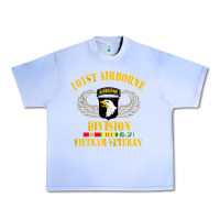 Grape Ice Airborne 101st division Urban Heavy Tee - linhVisuals