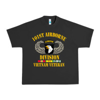 Pigment Black Airborne 101st division Urban Heavy Tee - linhVisuals
