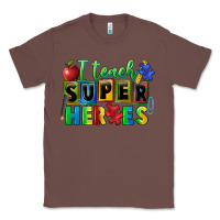 Chestnut I teach super heroes Classic Tee - FaDigitalArtStudio