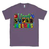 Lavender I teach super heroes Classic Tee - FaDigitalArtStudio