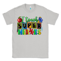 Moon Dust I teach super heroes Classic Tee - FaDigitalArtStudio