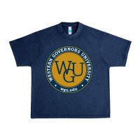 Navy wgu, studies in utah Urban Heavy Tee - linhVisuals