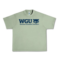 Oil Green w governors, education, wgu Urban Heavy Tee - linhVisuals
