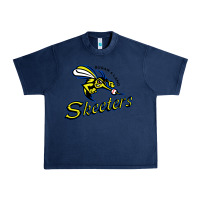 Navy sugar land skeeters Urban Heavy Tee - linhVisuals