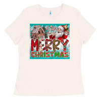 Bone merry Christmas Ladies Tee - CowhideDigitalArt