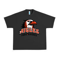 Pigment Black trois rivières aigles Urban Heavy Tee - linhVisuals