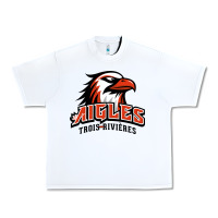White trois rivières aigles Urban Heavy Tee - linhVisuals